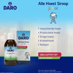 New Daro Junior Alle Hoest Siroop