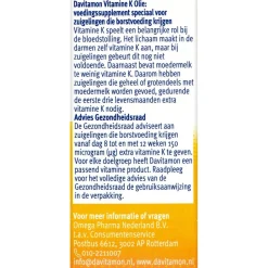 Outlet Davitamon Davitamine Vitamine K Olie