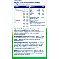 Best Davitamon Actifit 50+ Omega-3 Visolie Multivitamine & Mineralen Capsules