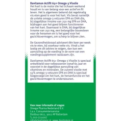 Best Davitamon Actifit 65+ Omega-3 Visolie Multivitamine & Mineralen Capsules