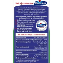 Best Davitamon Actifit 65+ Omega-3 Visolie Multivitamine & Mineralen Capsules