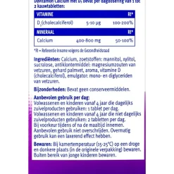 Sale Davitamon Calcium met Vitamine D3 Pepermunt Kauwtabletten