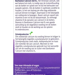 Sale Davitamon Calcium met Vitamine D3 Pepermunt Kauwtabletten