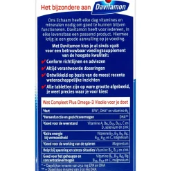 Hot Davitamon Compleet Omega-3 Visolie Capsules
