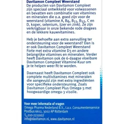 New Davitamon Compleet Weerstand Dragees