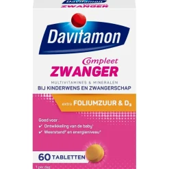 Online Davitamon Compleet Zwanger Tabletten