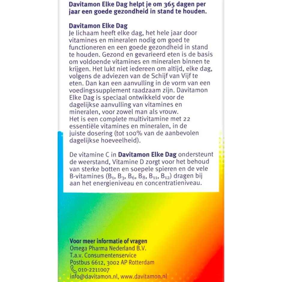 Hot Davitamon Elke Dag Tabletten
