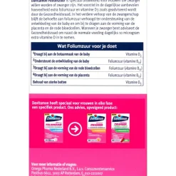 New Davitamon Foliumzuur Extra Vitamine D3 Smelttabletten