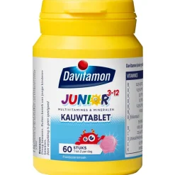 Outlet Davitamon Junior 3+ Framboos Kauwtabletten