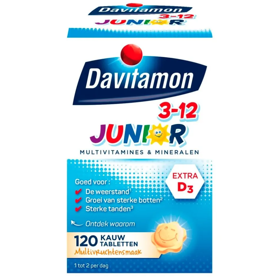 Sale Davitamon Junior 3+ Multifruit Kauwtabletten