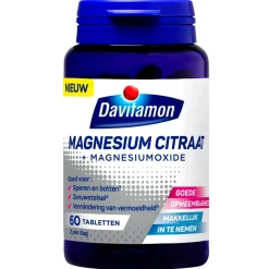 New Davitamon Magnesiumcitraat + Magnesiumoxide Tabletten