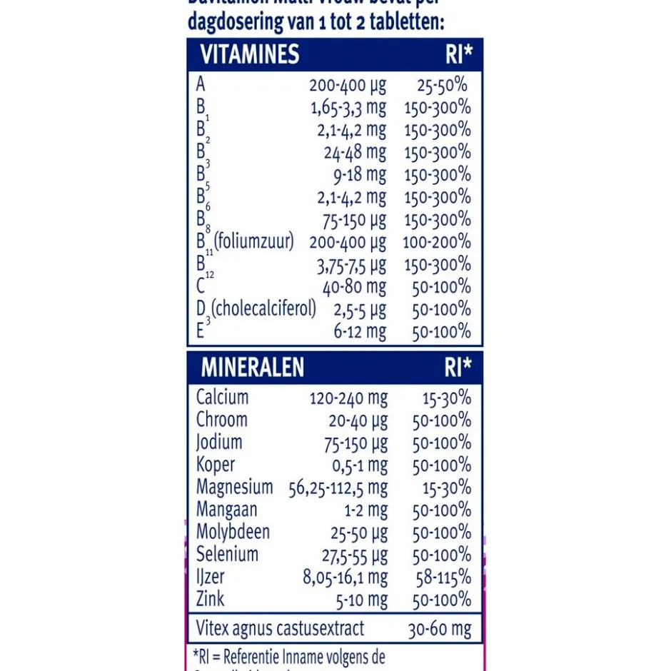 Clearance Davitamon Multi Vrouw Tabletten