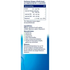 New Davitamon Omega-3 Visolie 60 Capsules