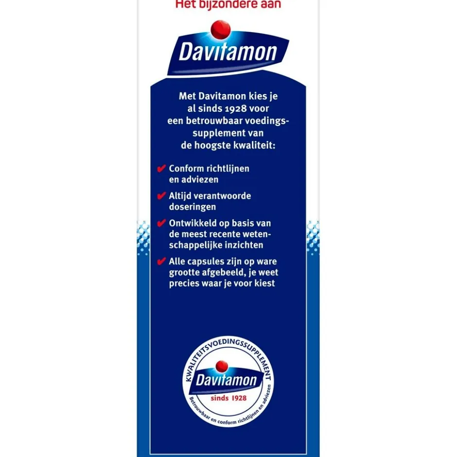 New Davitamon Omega-3 Visolie 60 Capsules