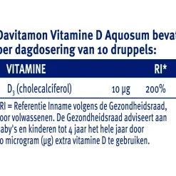 Sale Davitamon Vitamine D Aquosum Baby en Kind