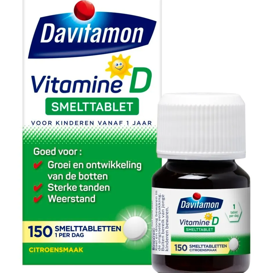 Hot Davitamon Vitamine D Kind Smelttabletten