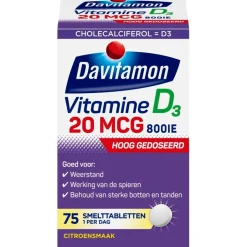 Clearance Davitamon Vitamine D Volwassenen Smelttabletten