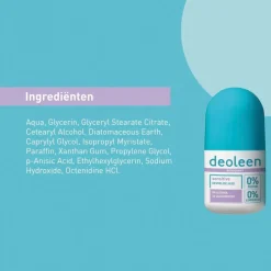 Clearance Deoleen 0% Sensitive Deodorant Roller