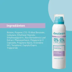 Hot Deoleen 0% Sensitive Deodorant Spray