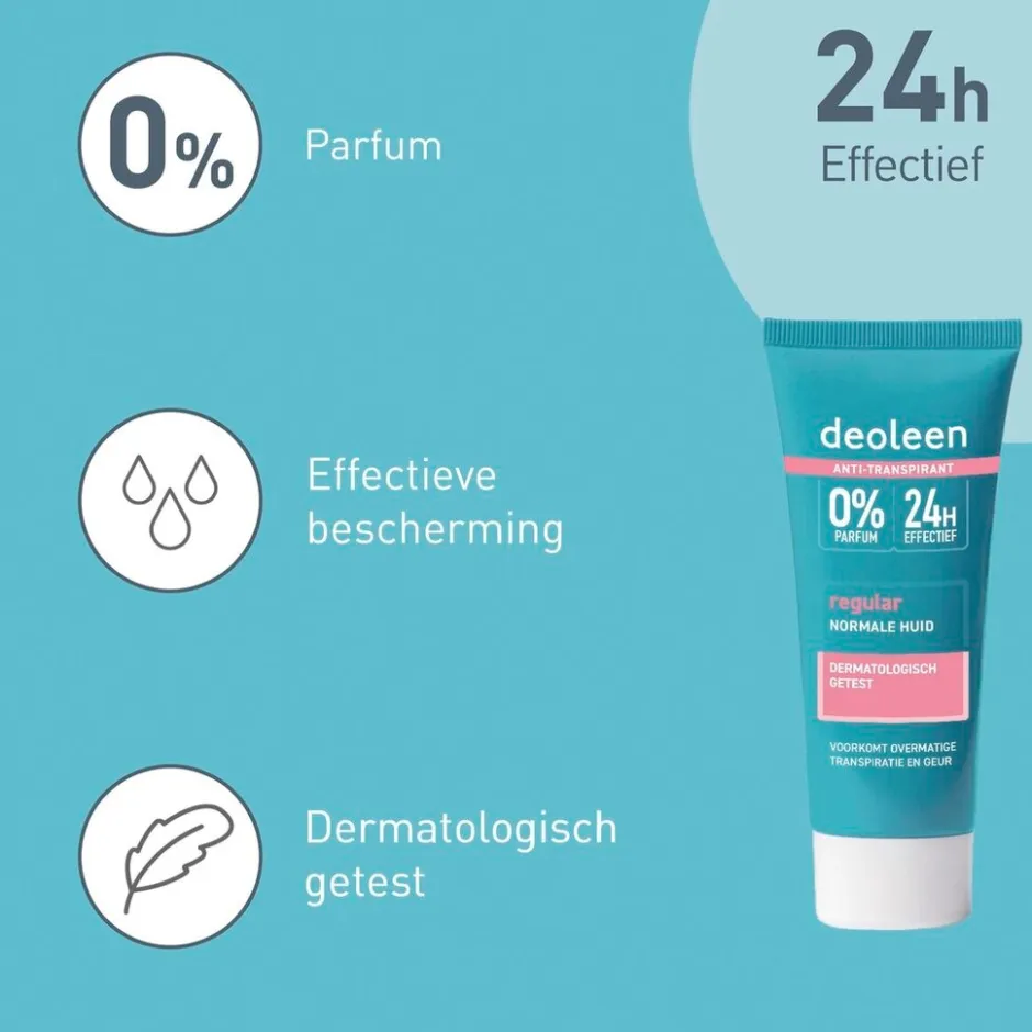 New Deoleen Regular Antitranspirant Crème