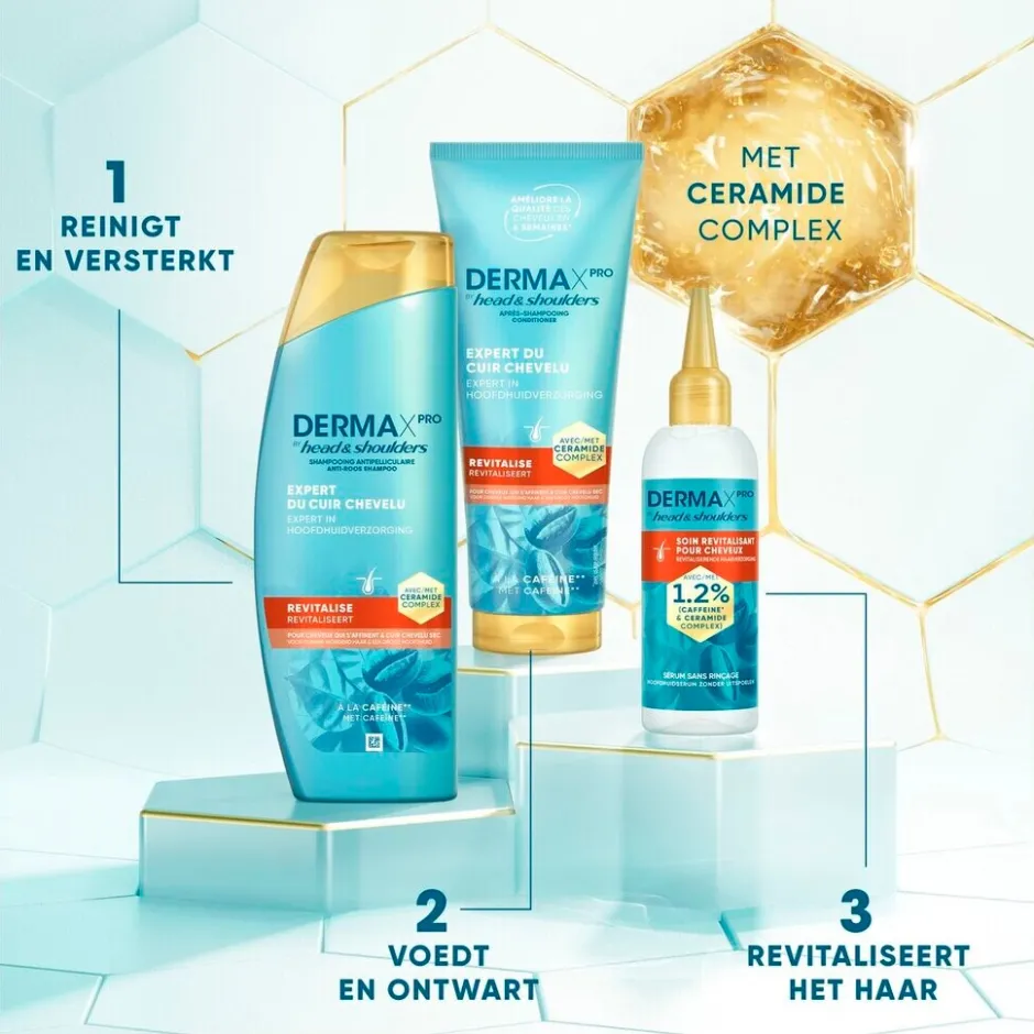 Outlet Head & Shoulders DermaXPro by Revitaliseert Antiroosshampoo