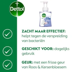 Best Dettol Orchidee & Vanille Zachte Mousse Antibacteriële Handzeep
