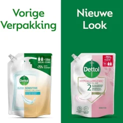 Dettol Sensitive Antibacteriële Wasgel Navulling