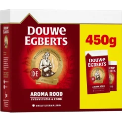 Hot Douwe Egberts Aroma Rood Snelfilterkoffie