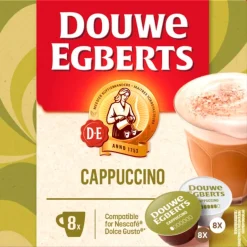 Outlet Douwe Egberts Cappuccino Koffiecapsules