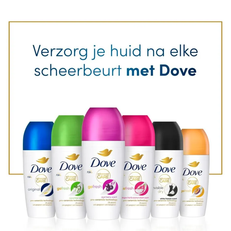 Best Dove Advanced Care Go Fresh Dragon Fruit & Coconut Cream Antitranspirant Deodorant Roller