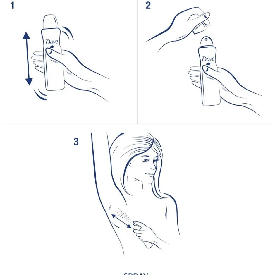 Sale Dove Advanced Care Original Antitranspirant Deodorant Spray