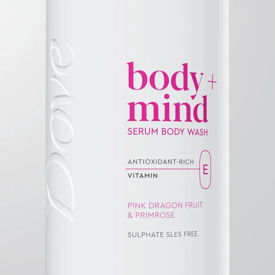 Discount Dove Body+Mind Dragon Fruit & Primrose Oil Douchegel