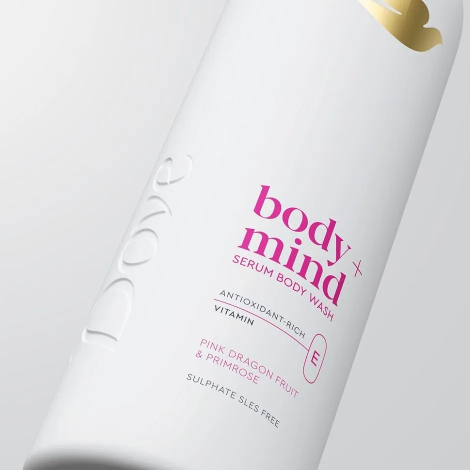 Discount Dove Body+Mind Dragon Fruit & Primrose Oil Douchegel