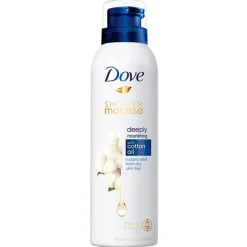 Hot Dove Deeply Nourishing Cotton Oil Shower Mousse