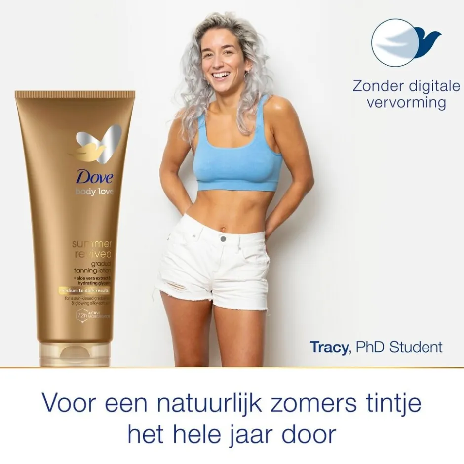 Hot Dove DermaSpa Summer Revived Dark Bodylotion