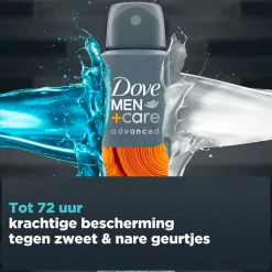 Hot Dove Men +Care Advanced Sandelwood + Vanilla Antitranspirant Spray