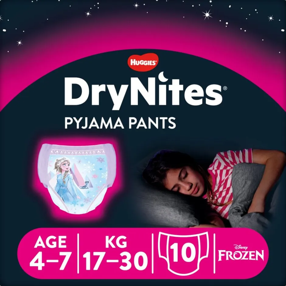 Drynites Girls 4-7 Jaar Nachtbroekjes