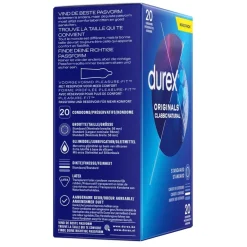 Online Durex Originals Classic Natural Condooms