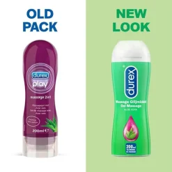 Clearance Durex Play Aloë Vera 2-In-1 Massageolie en Glijmiddel