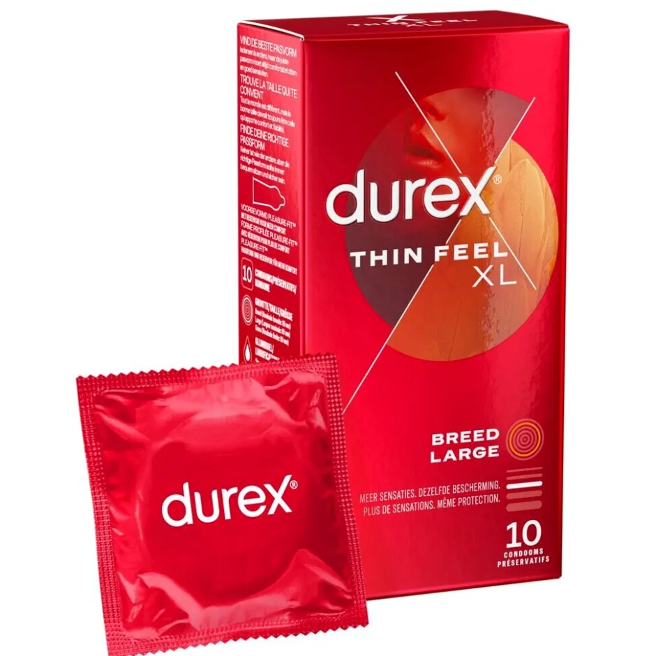 New Durex Thin Feel XL Condooms