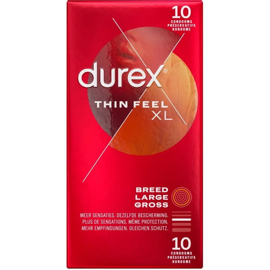 New Durex Thin Feel XL Condooms