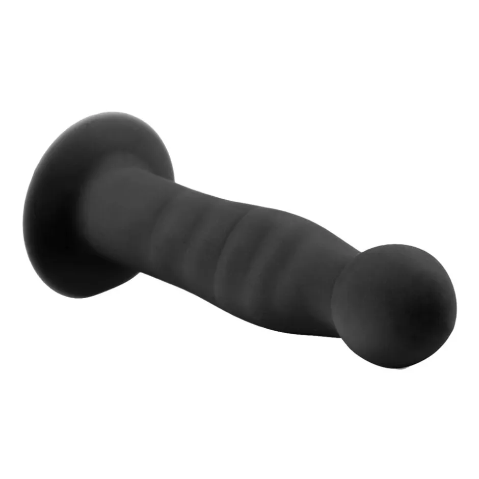 Sale EasyToys Ribbed Dong Siliconen Anal Dildo with Suction Cup