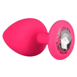Discount EasyToys Siliconen Buttplug Set met Diamant
