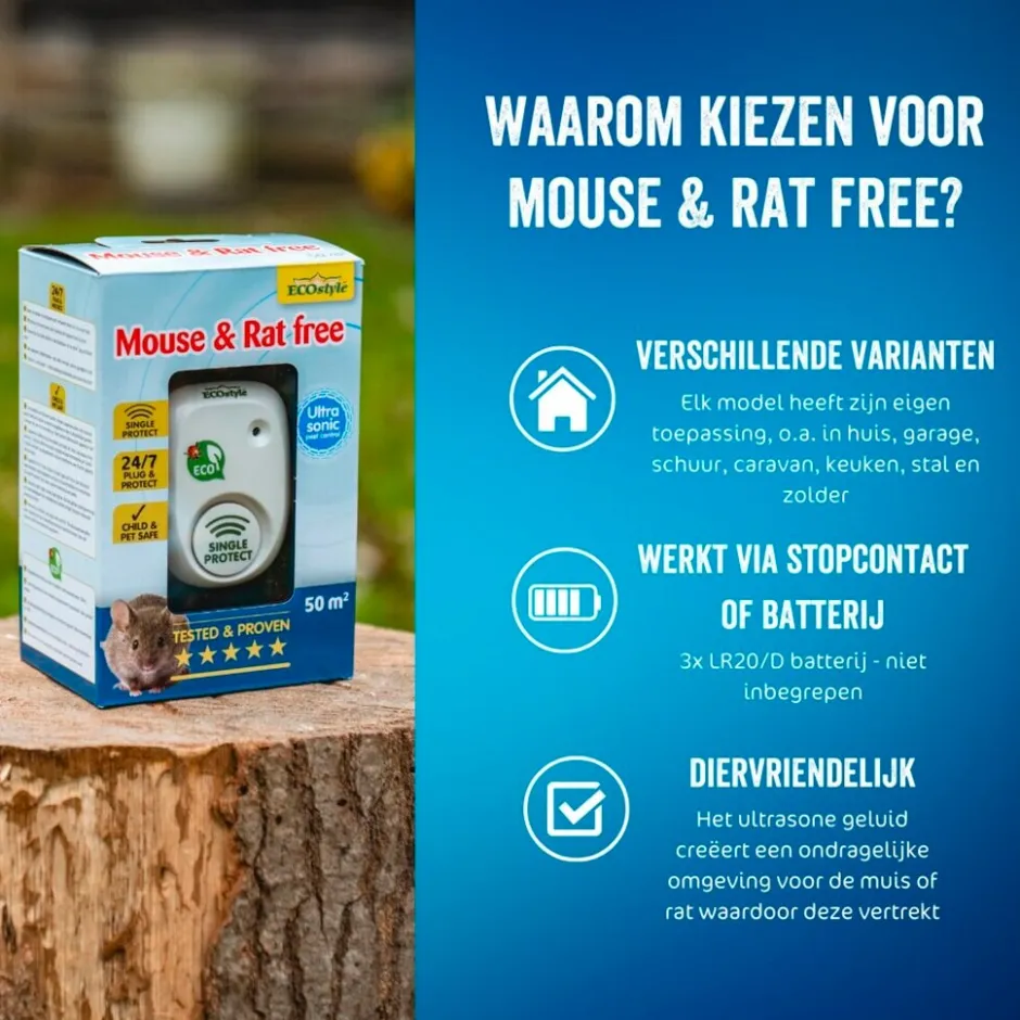 Clearance ECOstyle Mouse & Rat Free