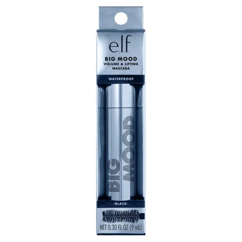 Discount ELF e.l.f. Big Mood Deep Waterproof Black Volume & Lifting Mascara