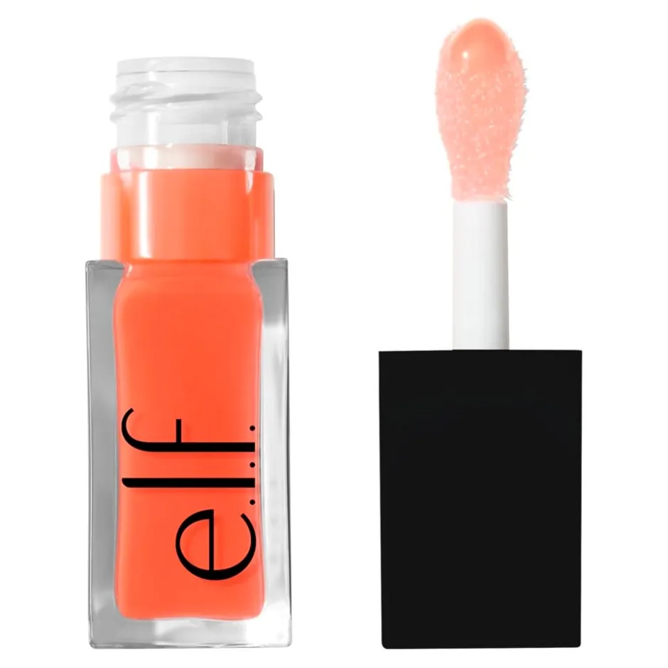 Hot ELF e.l.f. Glow Reviver Coral Fixation Lip Oil