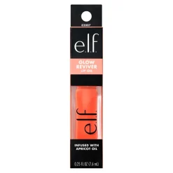 Hot ELF e.l.f. Glow Reviver Coral Fixation Lip Oil