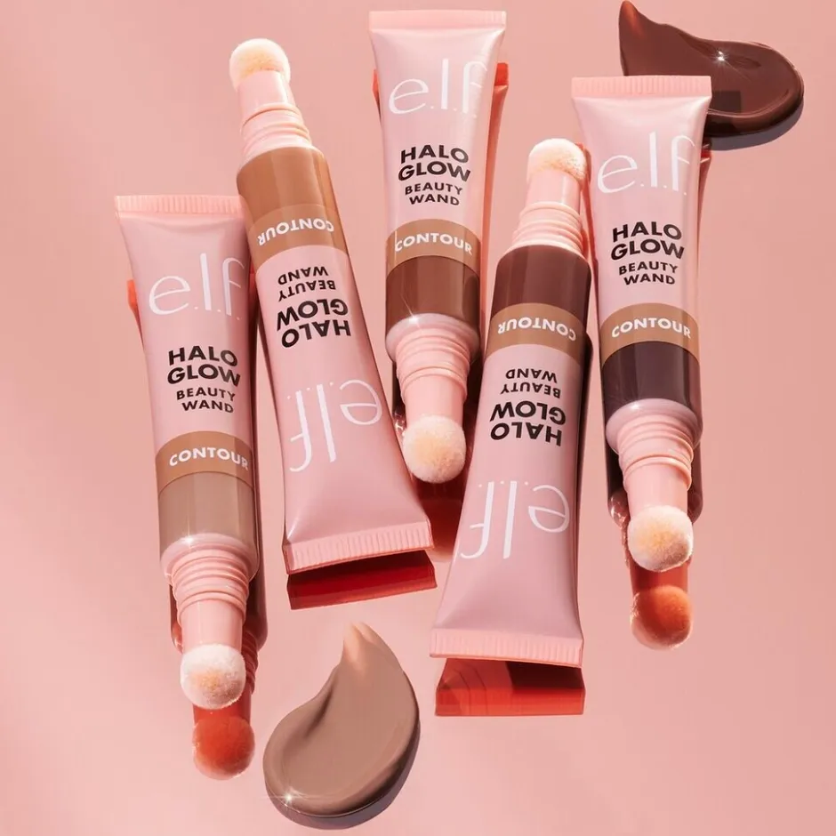 Hot ELF e.l.f. Halo Glow Contour Light/Medium Beauty Wand