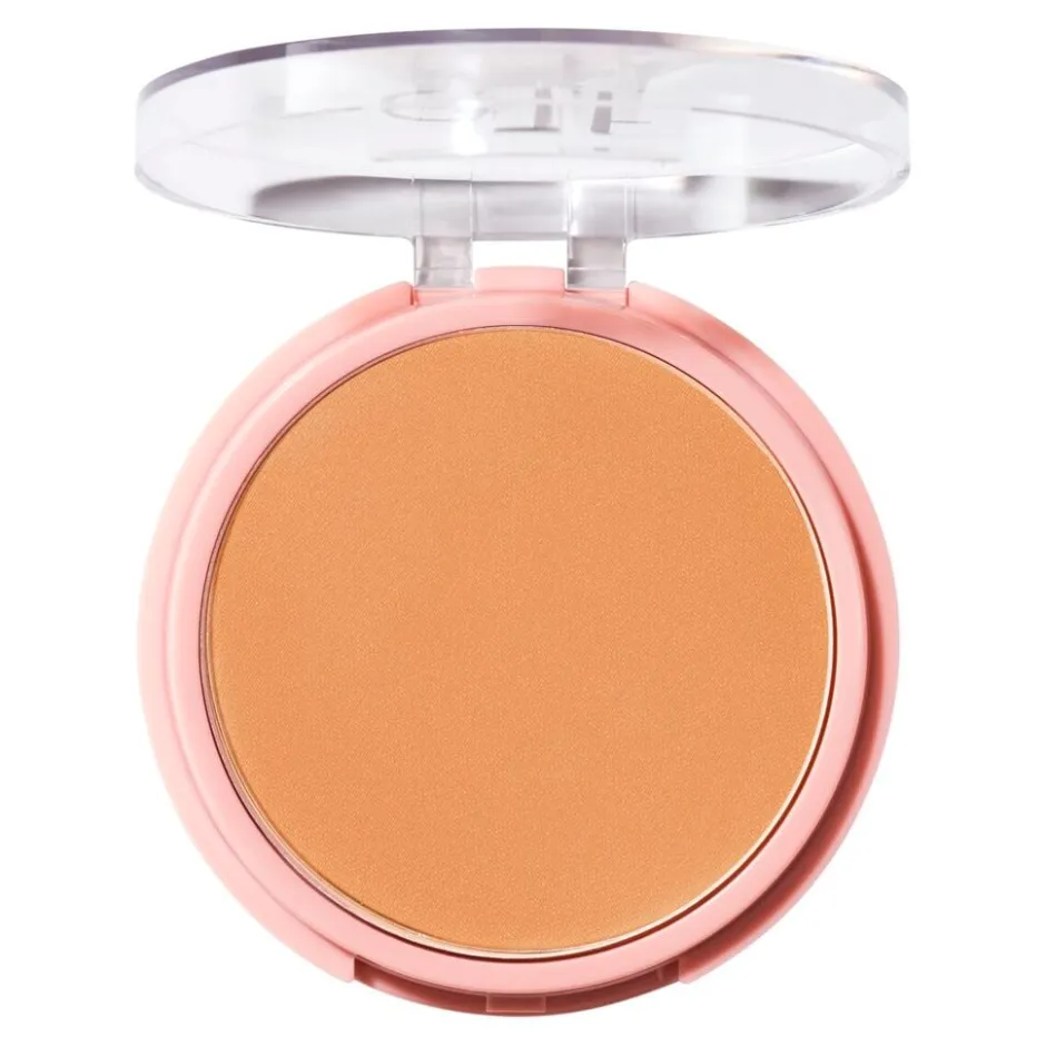 Hot ELF e.l.f. Halo Glow Powder Filter Tan Warm Pressed Powder