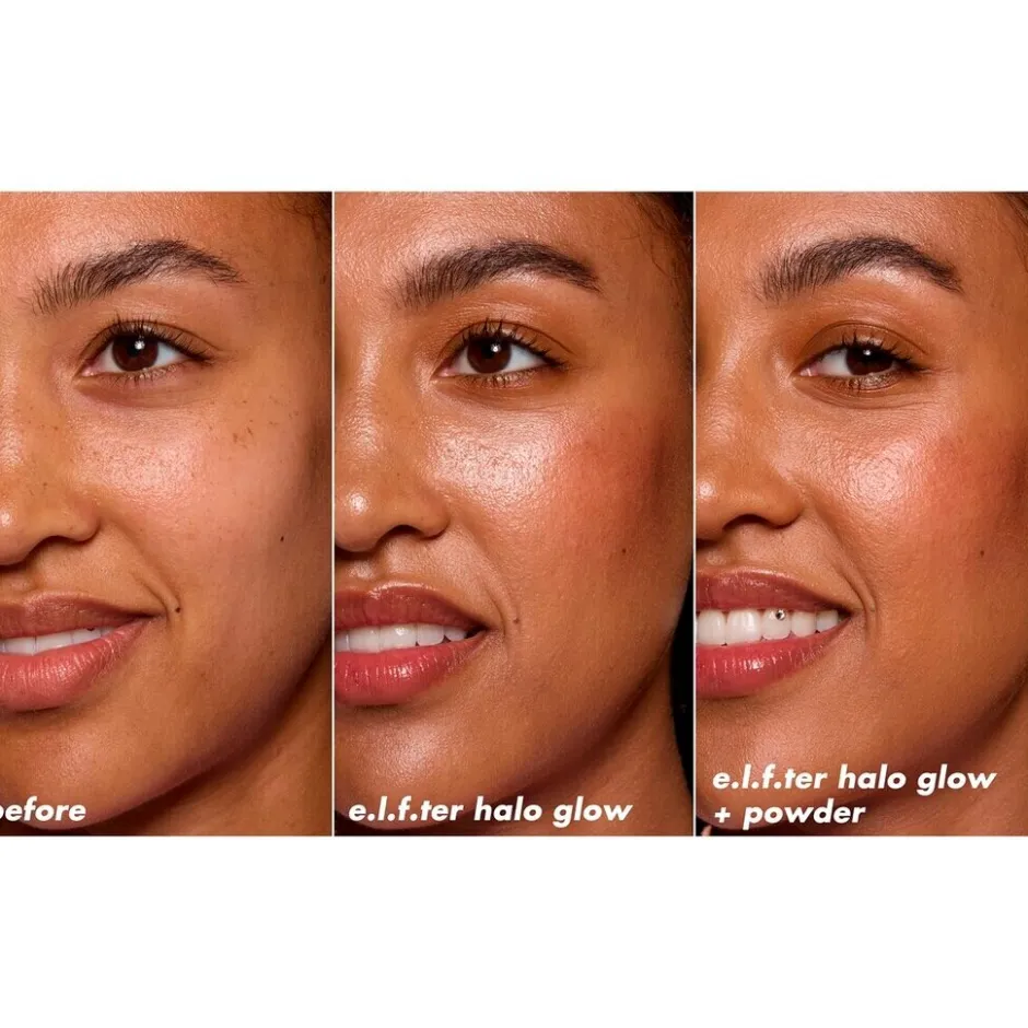 Hot ELF e.l.f. Halo Glow Powder Filter Tan Warm Pressed Powder
